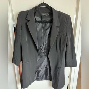 Elizabeth & James hook front oversized blazer (sz10)